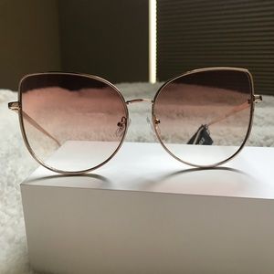 Brand New w/ Tag Express Rose Gold Sunglasses